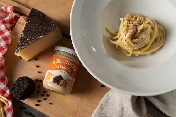 Salsa di Pecorino con Tartufo 130g