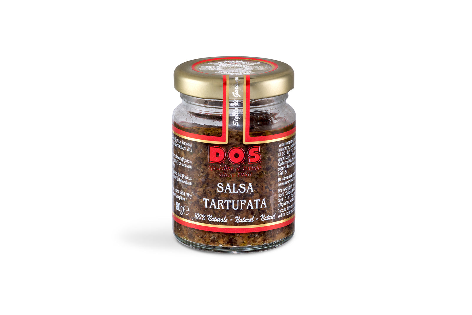 Salsa Tartufata 80g - Receta Tradicional Umbra